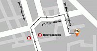 Схема проезда в АрендаАвто-трц